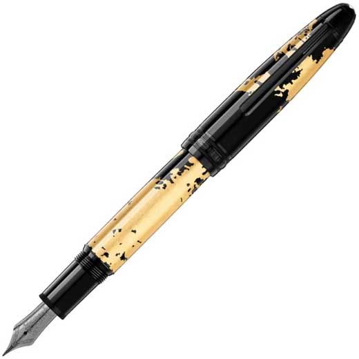 Meisterstück Calligraphy Solitaire Gold Leaf Fountain Pen