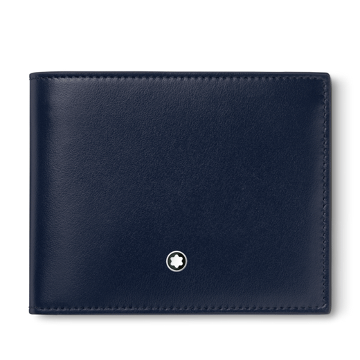 Meisterstück 6CC Ink Blue Leather Wallet