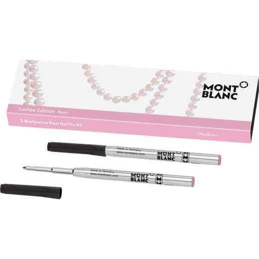 Pearl Pink Medium Ladies' Edition Ballpoint Pen Refills