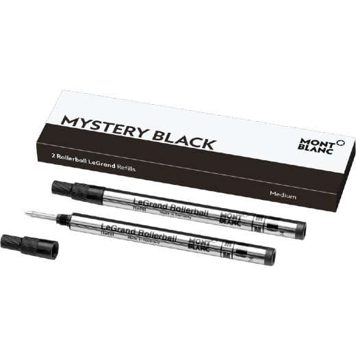 Mystery Black Medium LeGrand Rollerball Pen Refills
