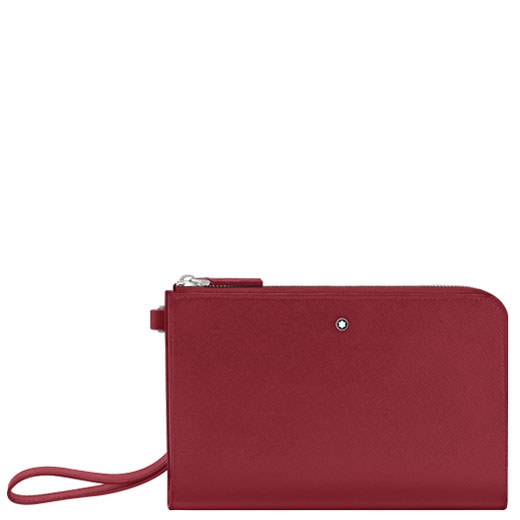Red Sartorial Small Pouch