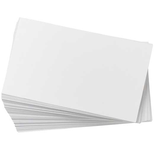 White Premium Separate Sheets for Memo Box - 250