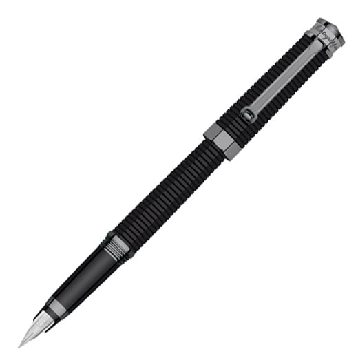 NeroUno Linea Black Resin Fountain Pen