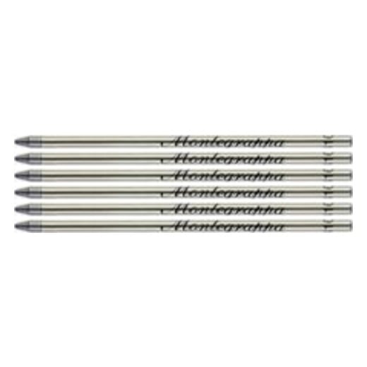 6-Pack Ballpoint Refills Black Size Small