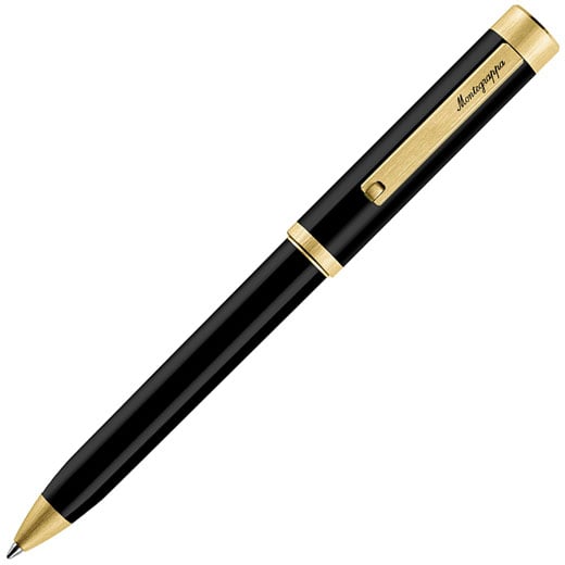 Zero Black & Yellow Gold Ballpoint Pen