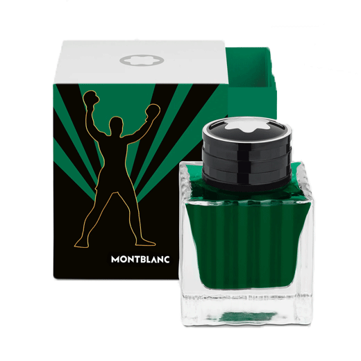 Great Characters Muhammad Ali Green Ink Bottle 50ml