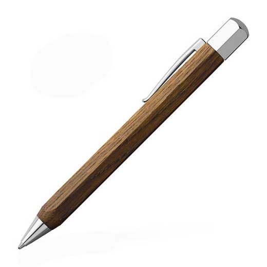 Ondoro Oak Wood Twist Ballpoint Pen