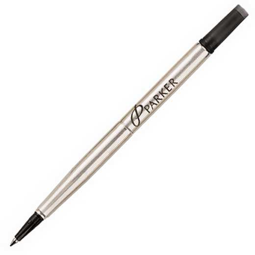 Black Quink Medium Rollerball Pen Refill