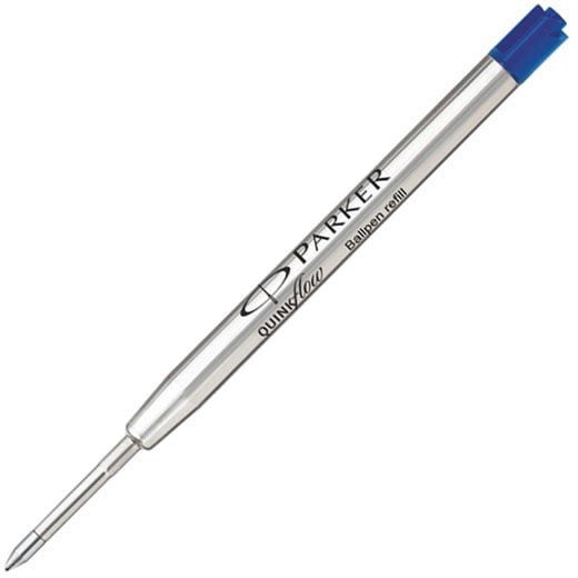 Blue Quink Medium Ballpoint Pen Refill