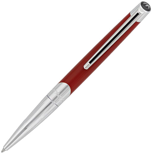 Défi Millenium Red & Silver Ballpoint Pen