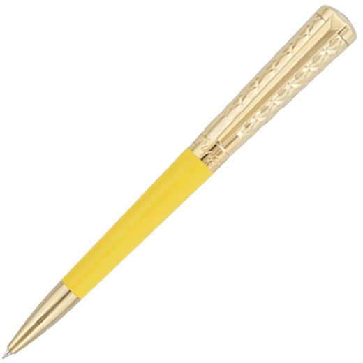 Vanilla Yellow Liberté Spring Series Ballpoint Pen
