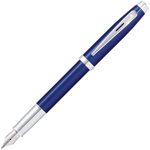 100 Glossy Blue Lacquer Fountain Pen