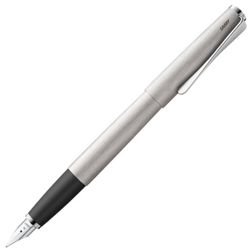 Studio Brushed Steel Fountain Pen