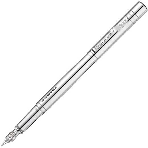 Sterling Silver Plain Viceroy Fountain Pen