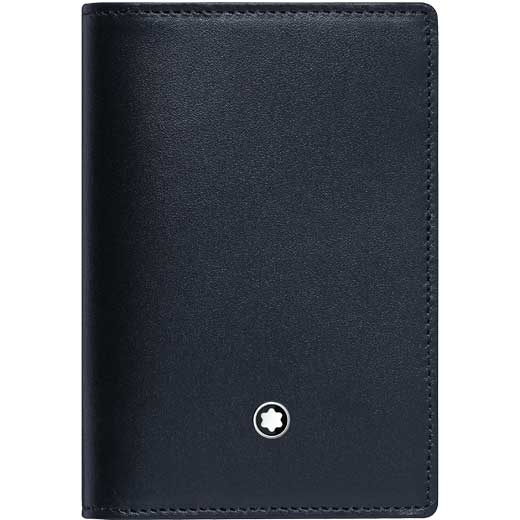 Montblanc Degradè Navy Meisterstück Business Card Holder with